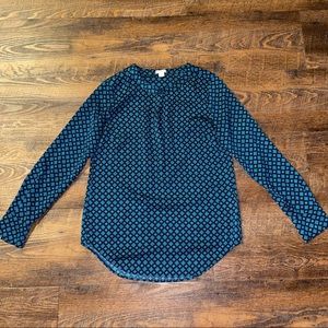 J. Crew Size XS Blouse with Button Details